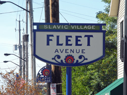 Fleet Avenue Gateway Sign