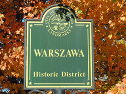 Warszawa Historical Marker